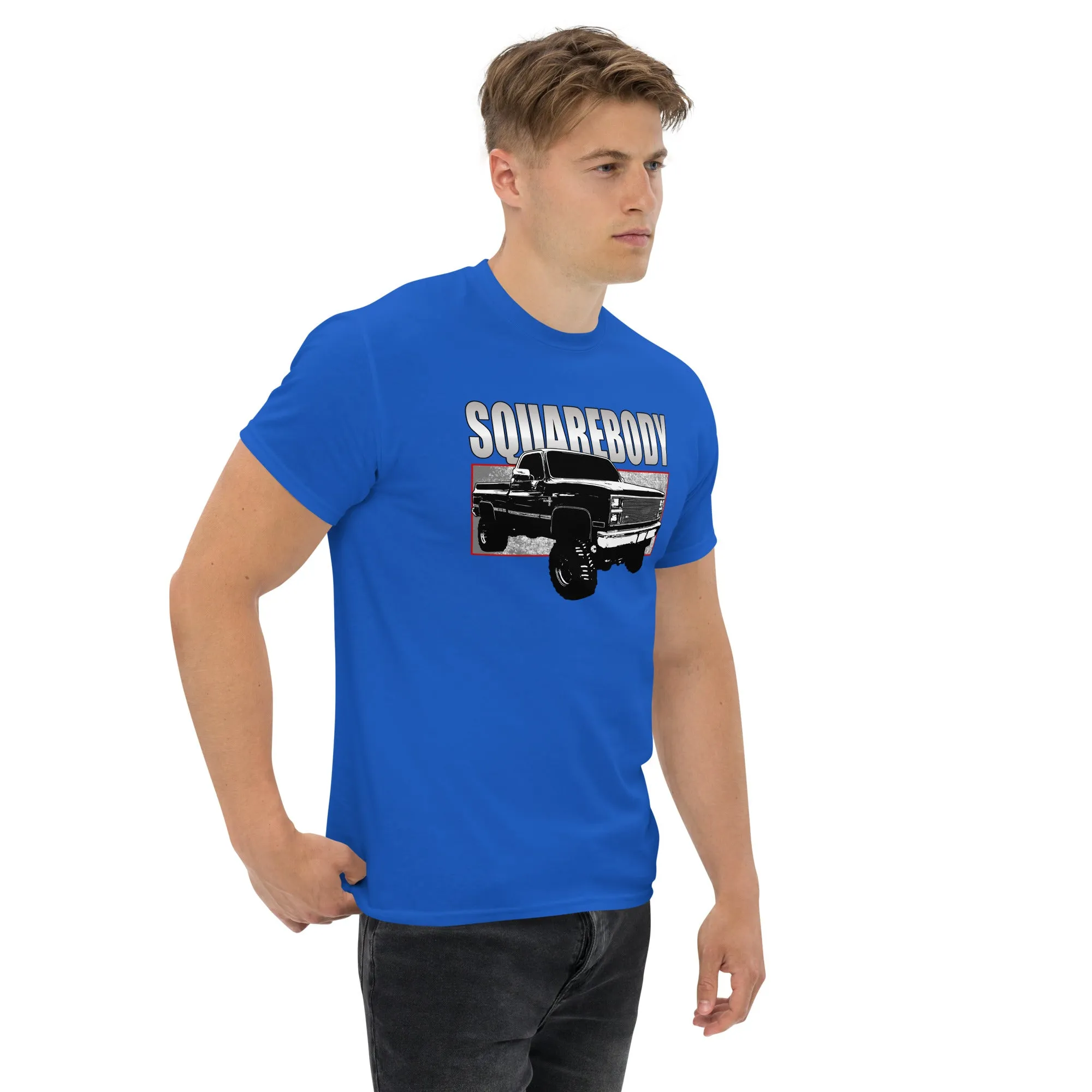 80s Squarebody 4x4 T-Shirt Square Body Truck Tee