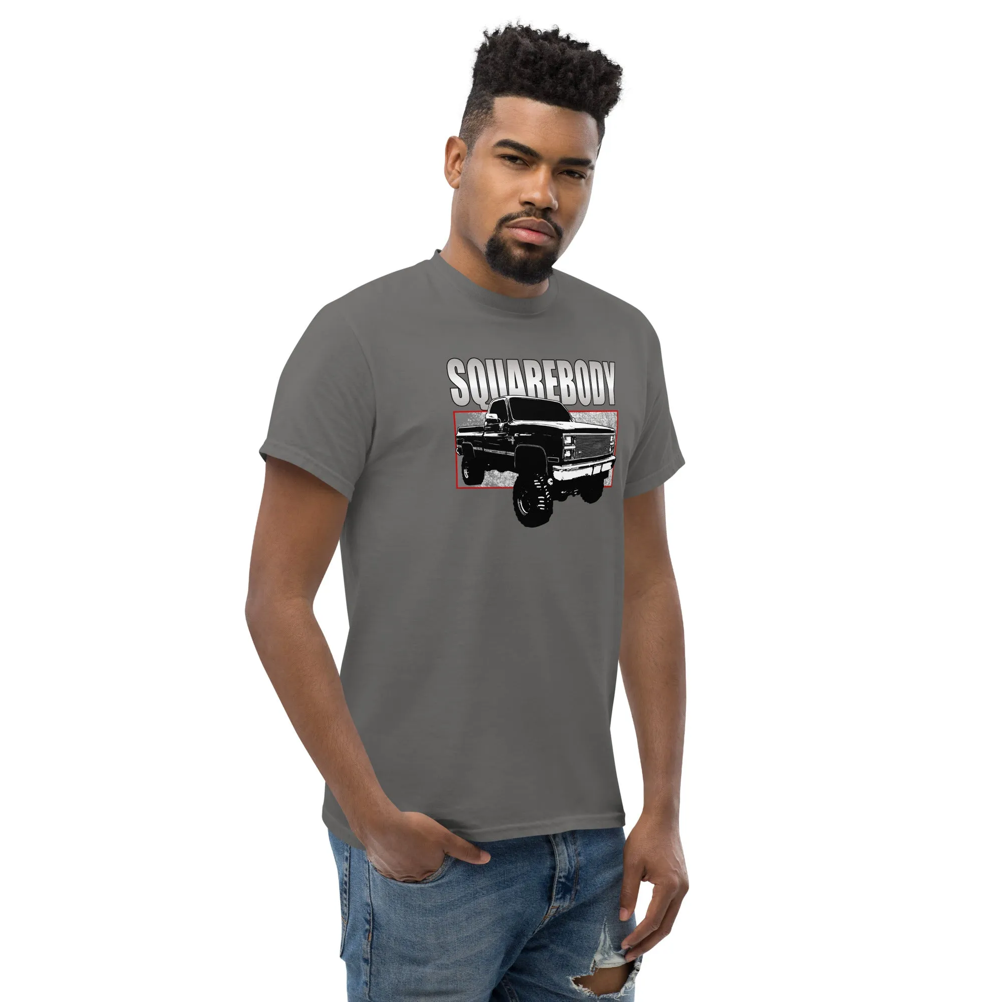 80s Squarebody 4x4 T-Shirt Square Body Truck Tee