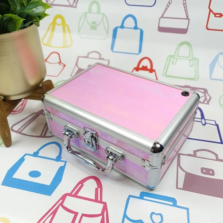 Aluminum Makeup Box with Lights