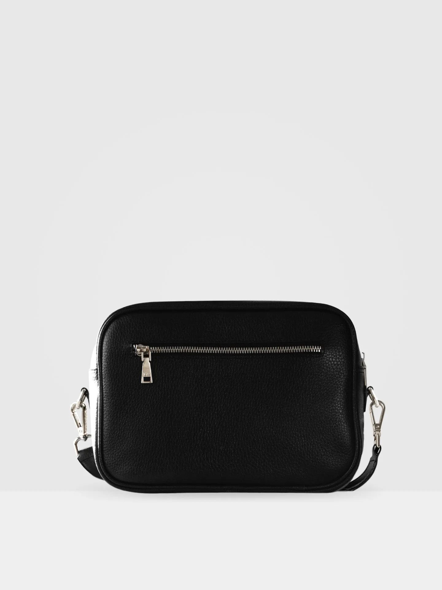 Aspen MIRUM Leather Vegan Crossbody Bag | Black & Gold