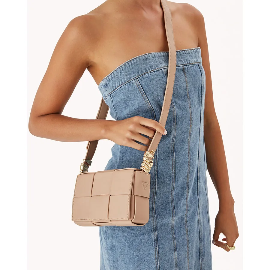 BIRDY CROSS BODY BAG - CHAI