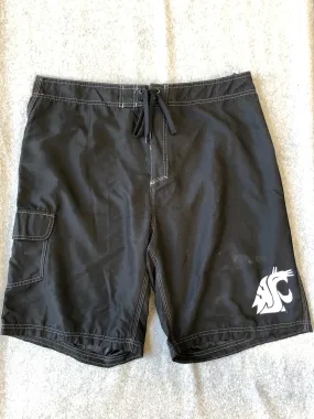 Black WSU Men's Boardshorts