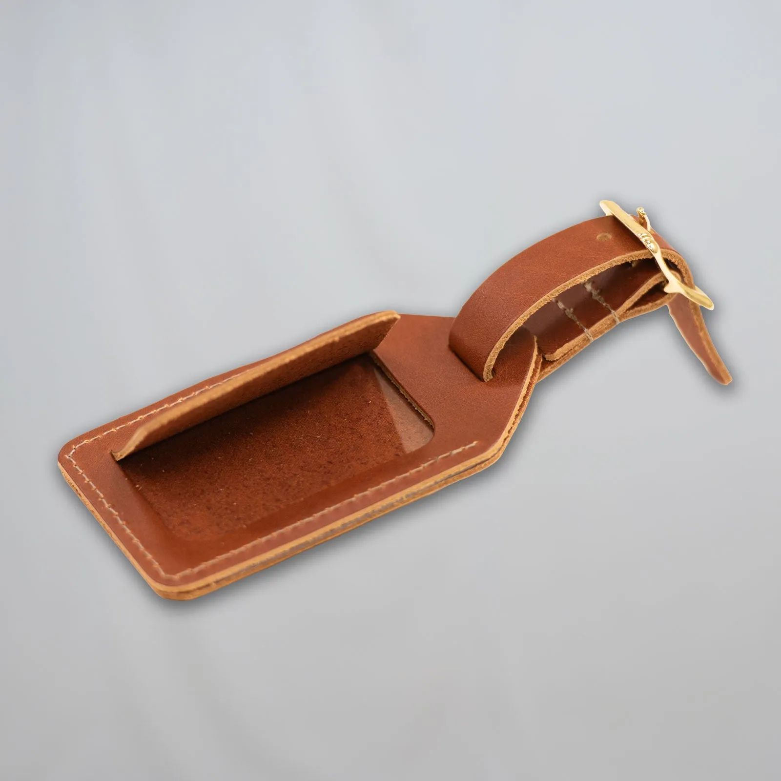 Brown Luggage Tag