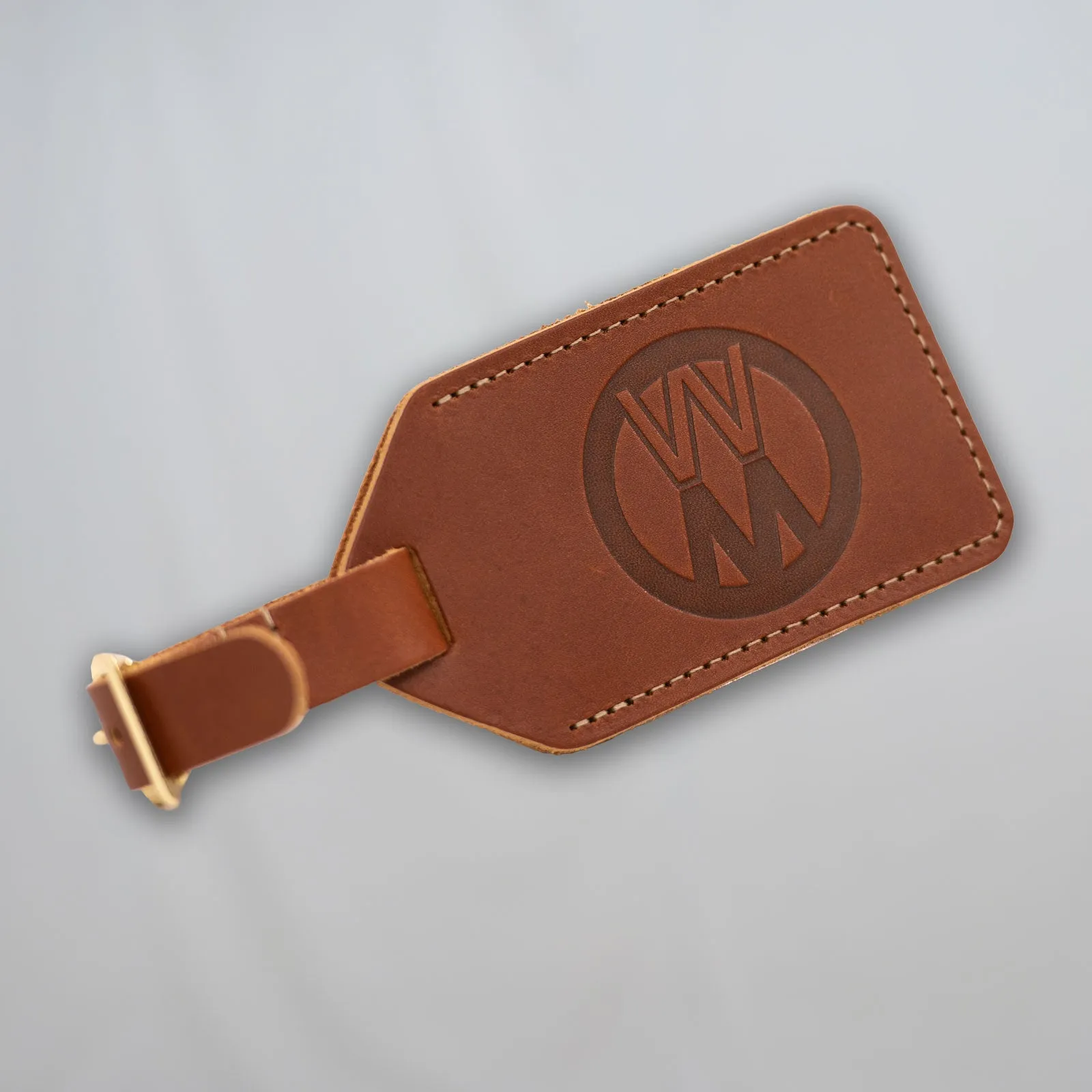 Brown Luggage Tag