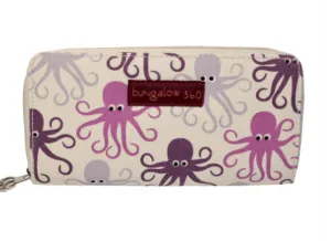 Bungalow 360 - Octopus Zip Around Wallet