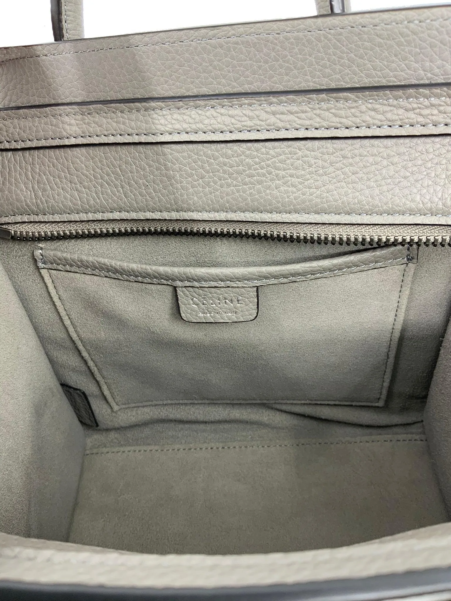 Celine Calfskin Nano Luggage Tote NEW