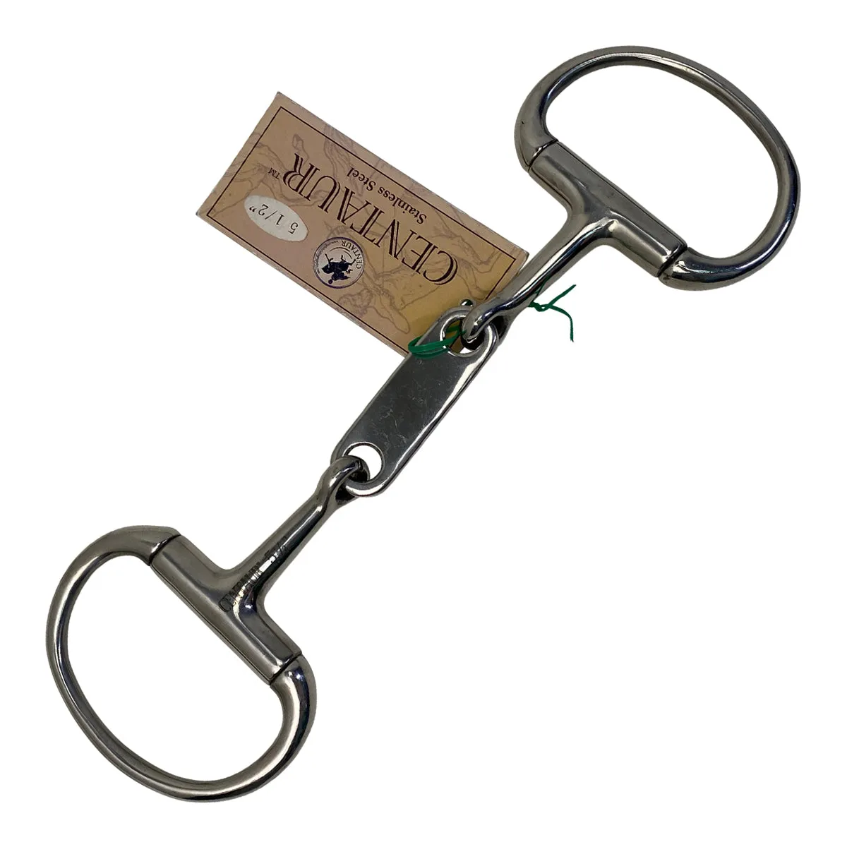 Centaur Dr. Bristol Eggbutt Snaffle  in Stainless Steel - 5.5