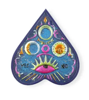 Colorful Ouija Planchette Incense Holder Ash Catcher