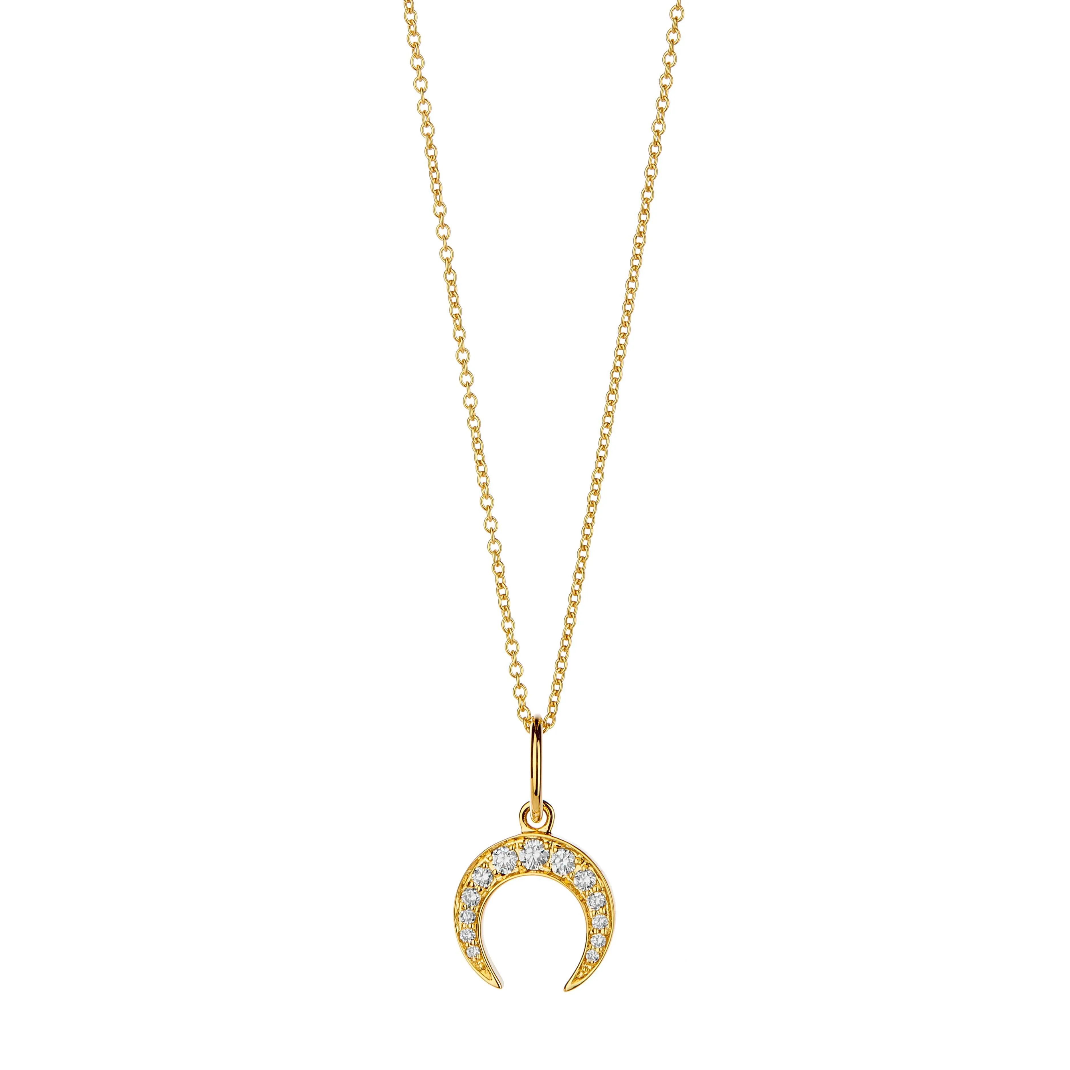 Cosmic Crescent Necklace