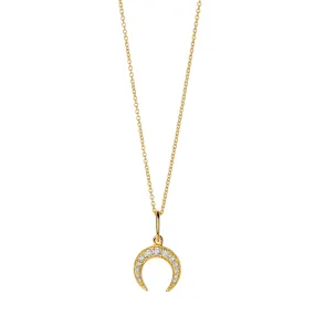 Cosmic Crescent Necklace