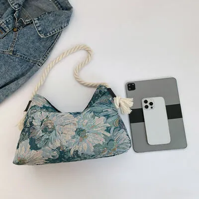 Cotton Printed Small Crossbody Bag