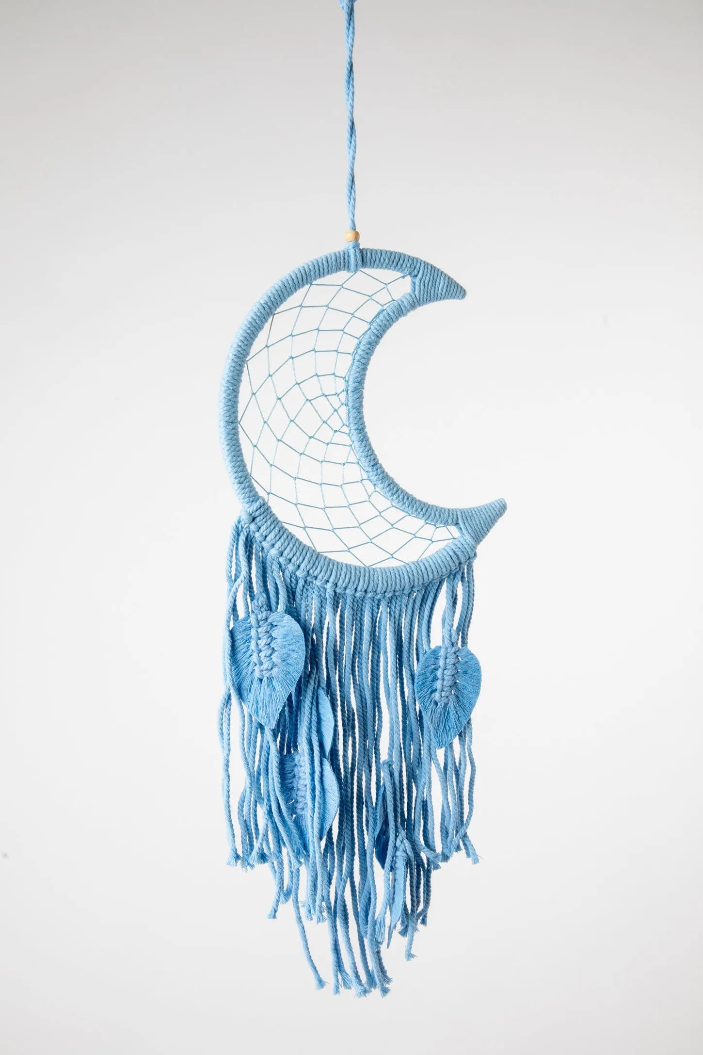 Crescent Moon Woven Wall Hanging