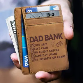 Dad Bank Card Wallet