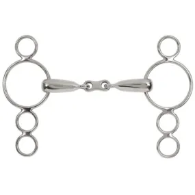 Dutch Gag with 4 Rings and French Link