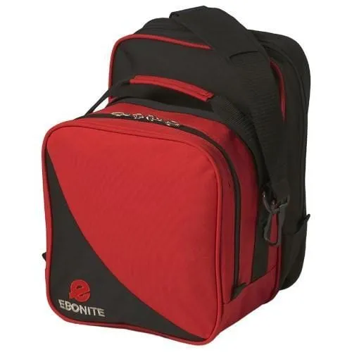 Ebonite Compact Single Tote Bowling Bag Red