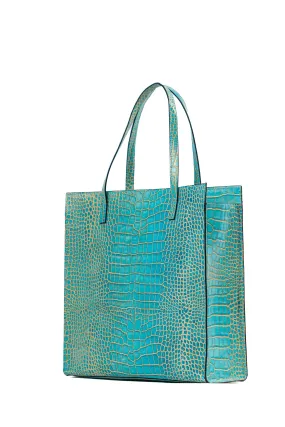 Eli tote in Marine Blue