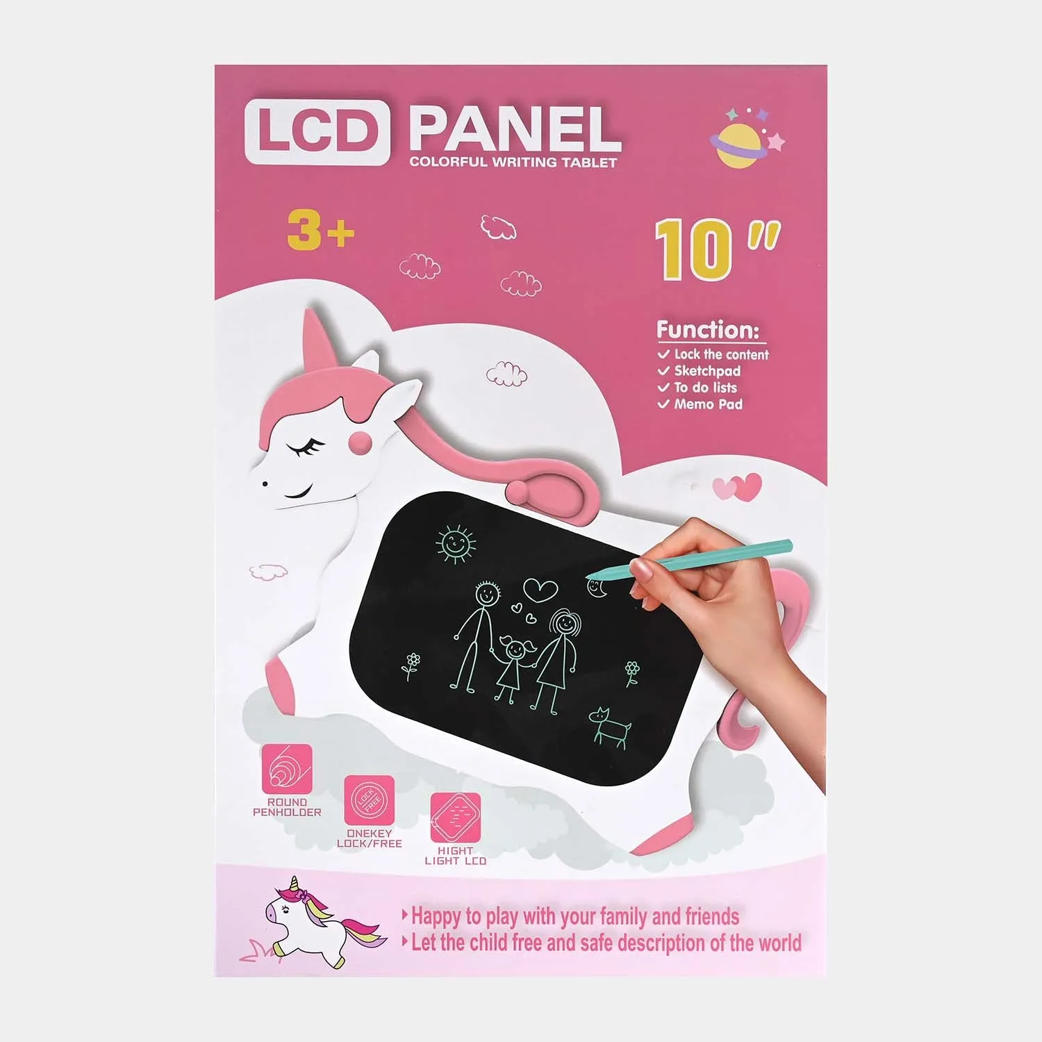 Fish Style LCD Writing Tablet 10