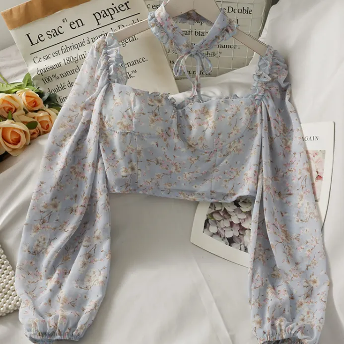 Floral Chiffon Top AD210108