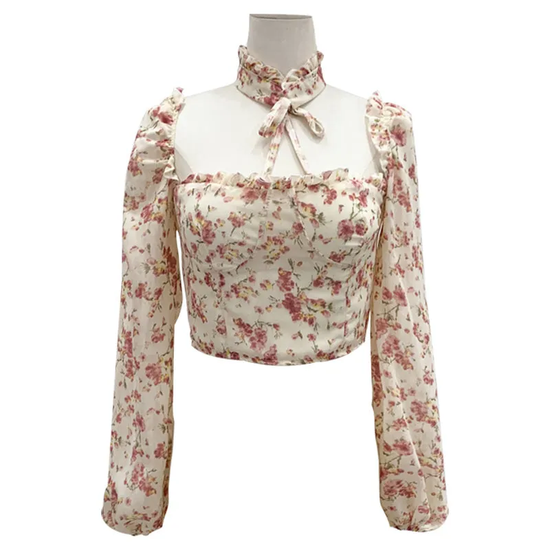 Floral Chiffon Top AD210108