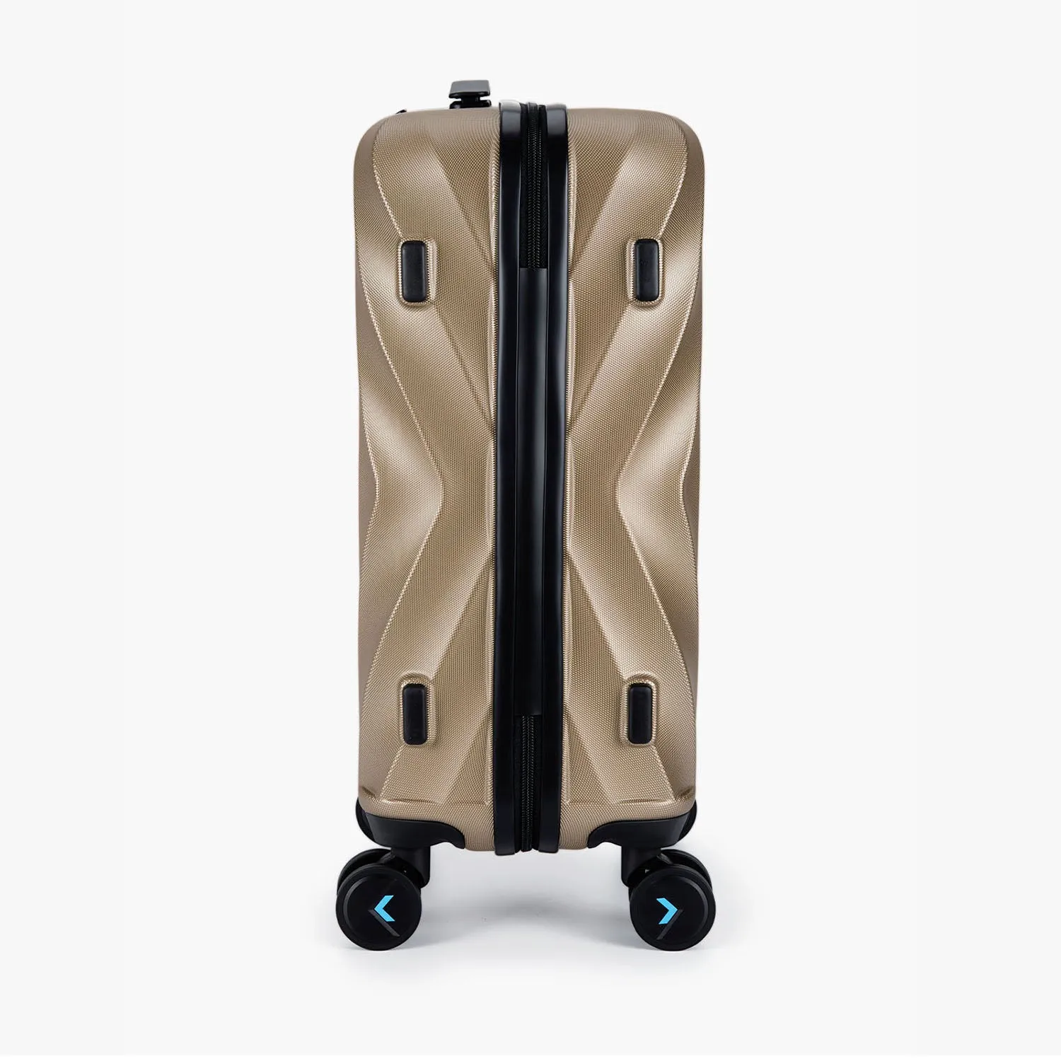 Globetrotter 21" Hardside Rolling Carry-on Stylish Suitcase