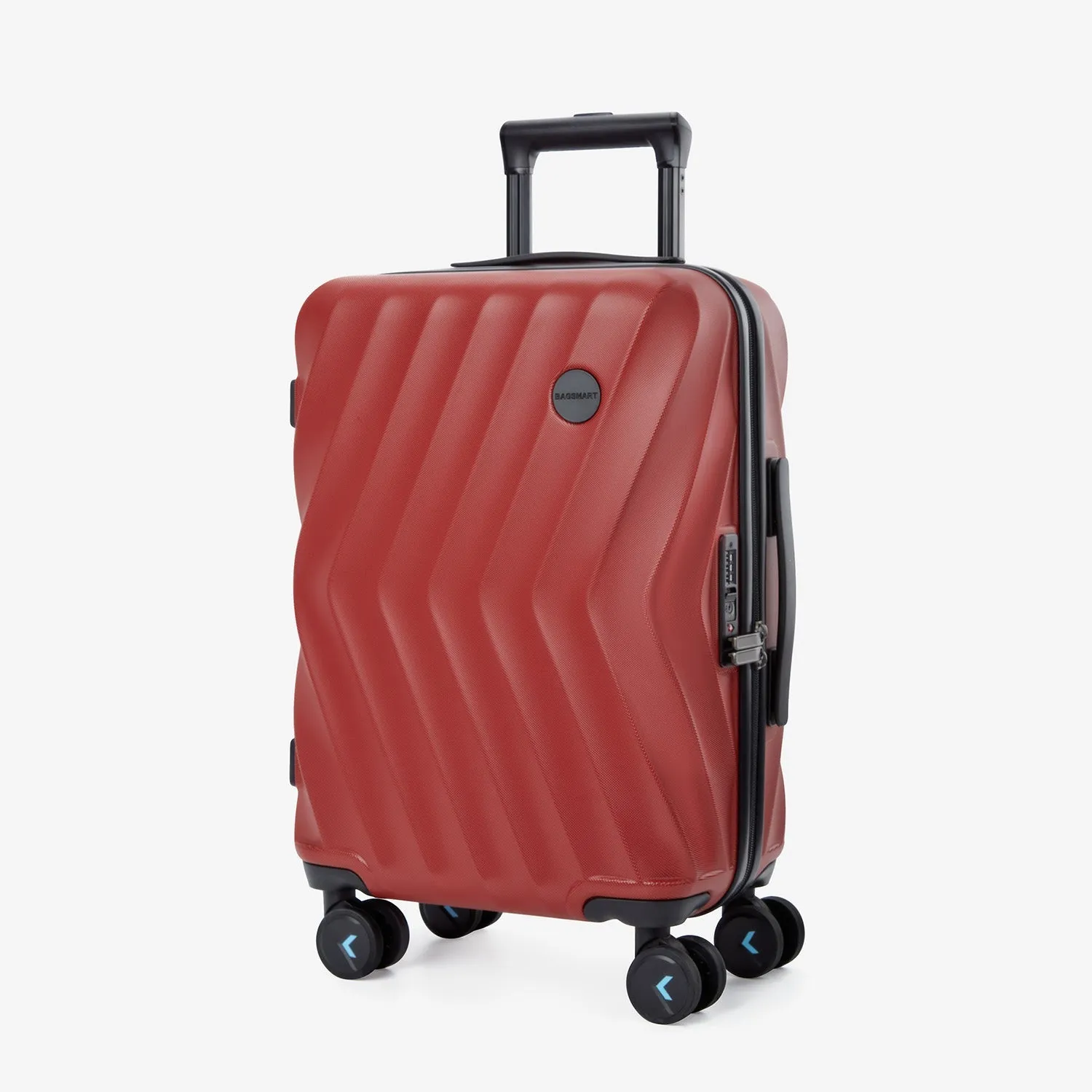 Globetrotter 21" Hardside Rolling Carry-on Stylish Suitcase