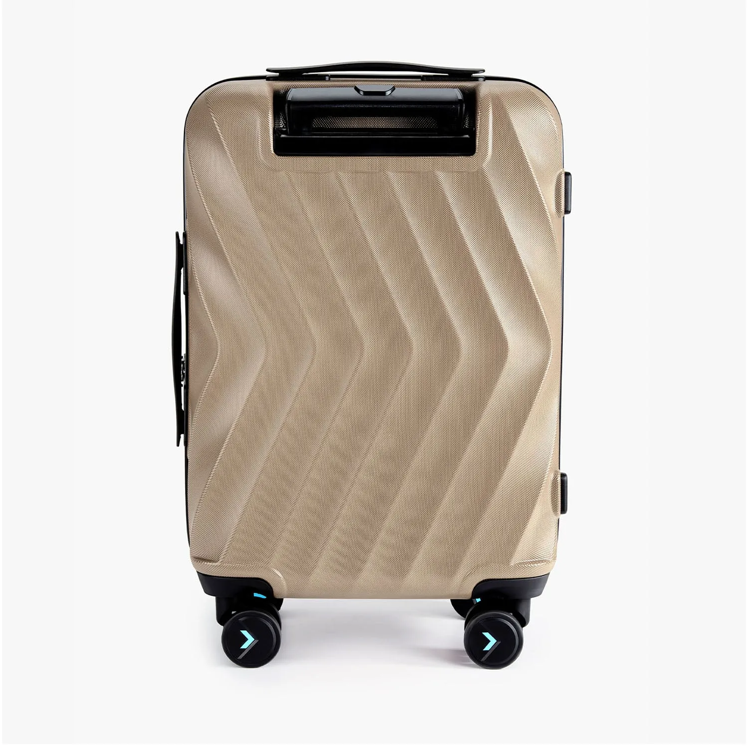 Globetrotter 21" Hardside Rolling Carry-on Stylish Suitcase