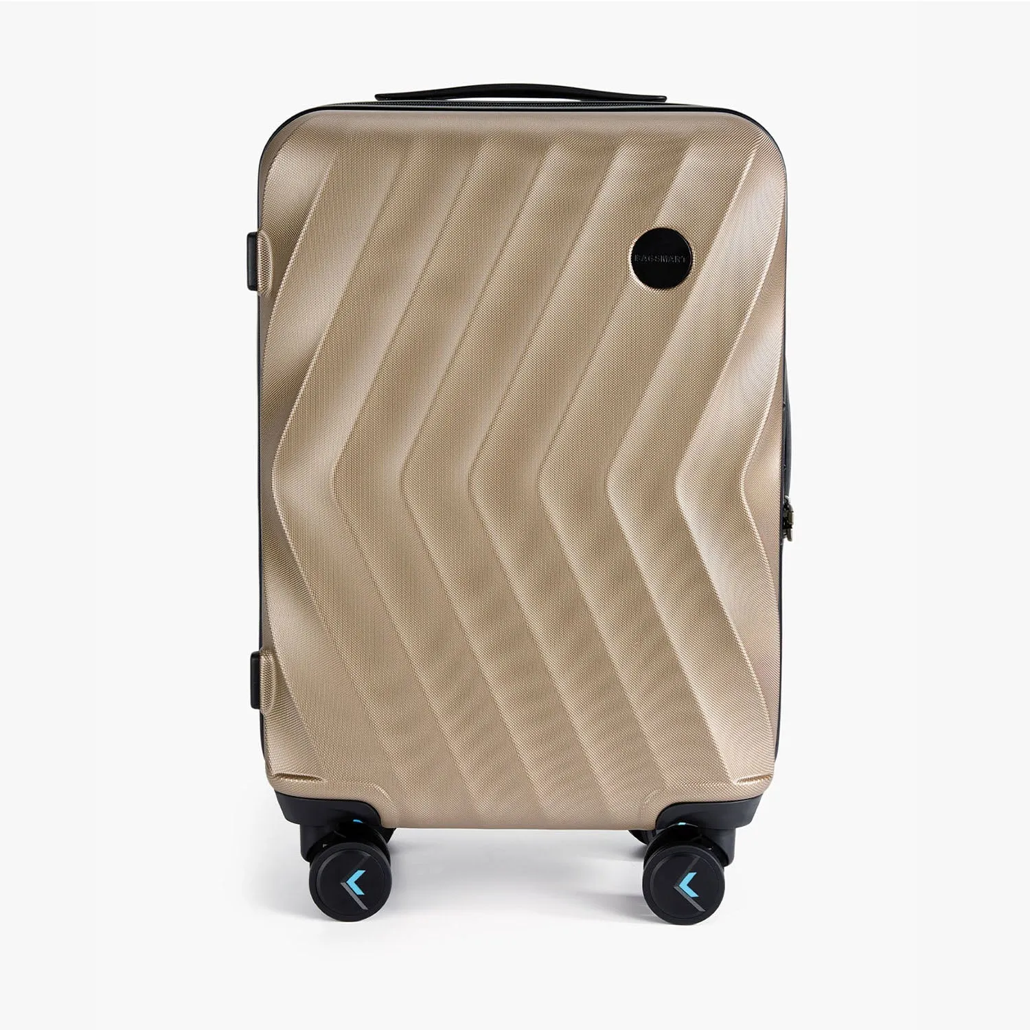 Globetrotter 21" Hardside Rolling Carry-on Stylish Suitcase