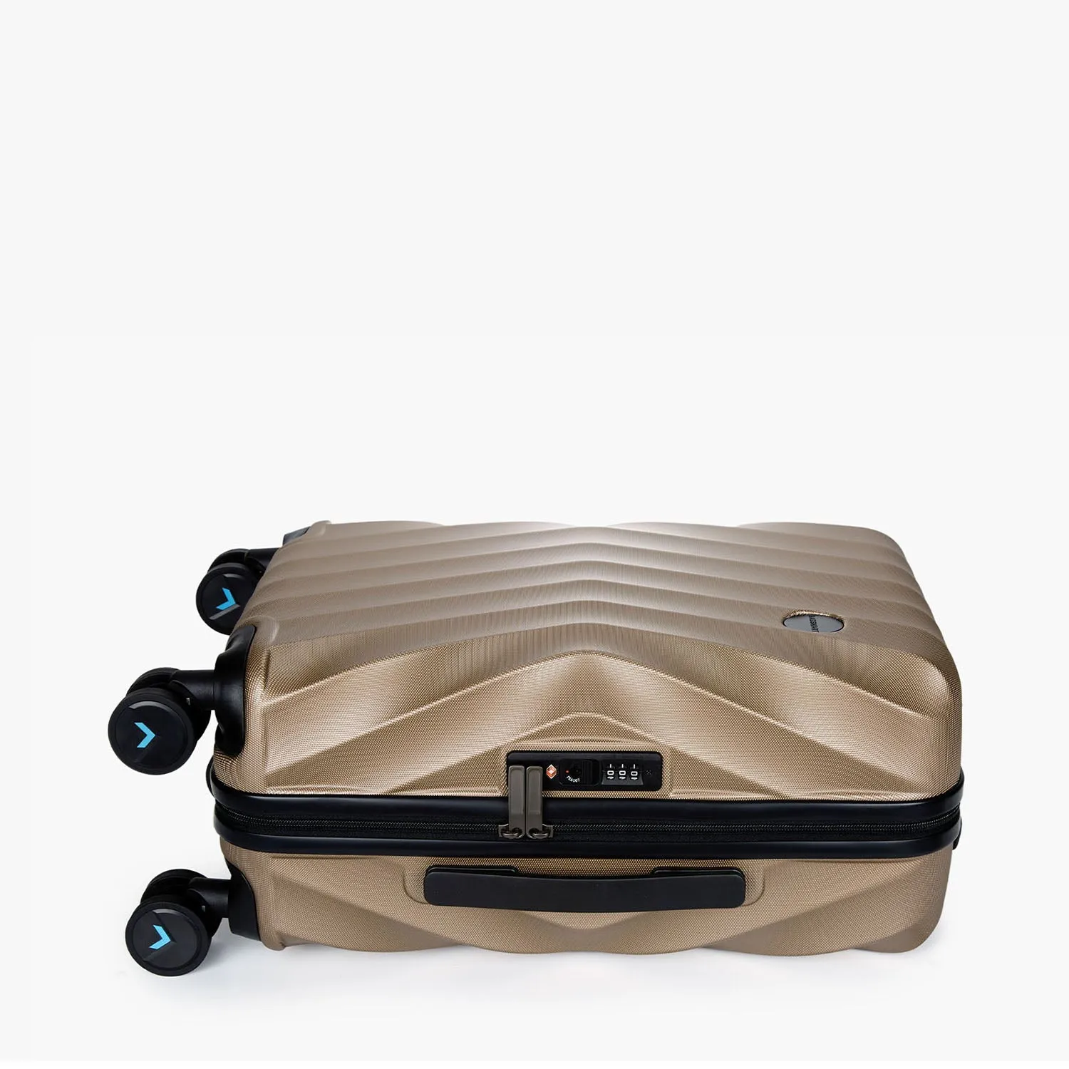 Globetrotter 21" Hardside Rolling Carry-on Stylish Suitcase