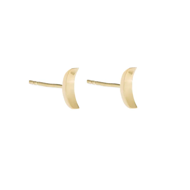 Greece Crescent Moon Earrings