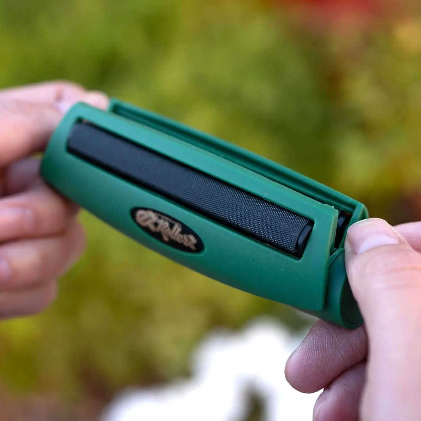 Green EzRoller Cigarette Rolling Machine