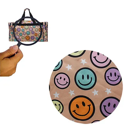 Happy Vibes NGIL Canvas 23 Duffle Bag