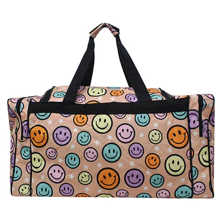 Happy Vibes NGIL Canvas 23 Duffle Bag