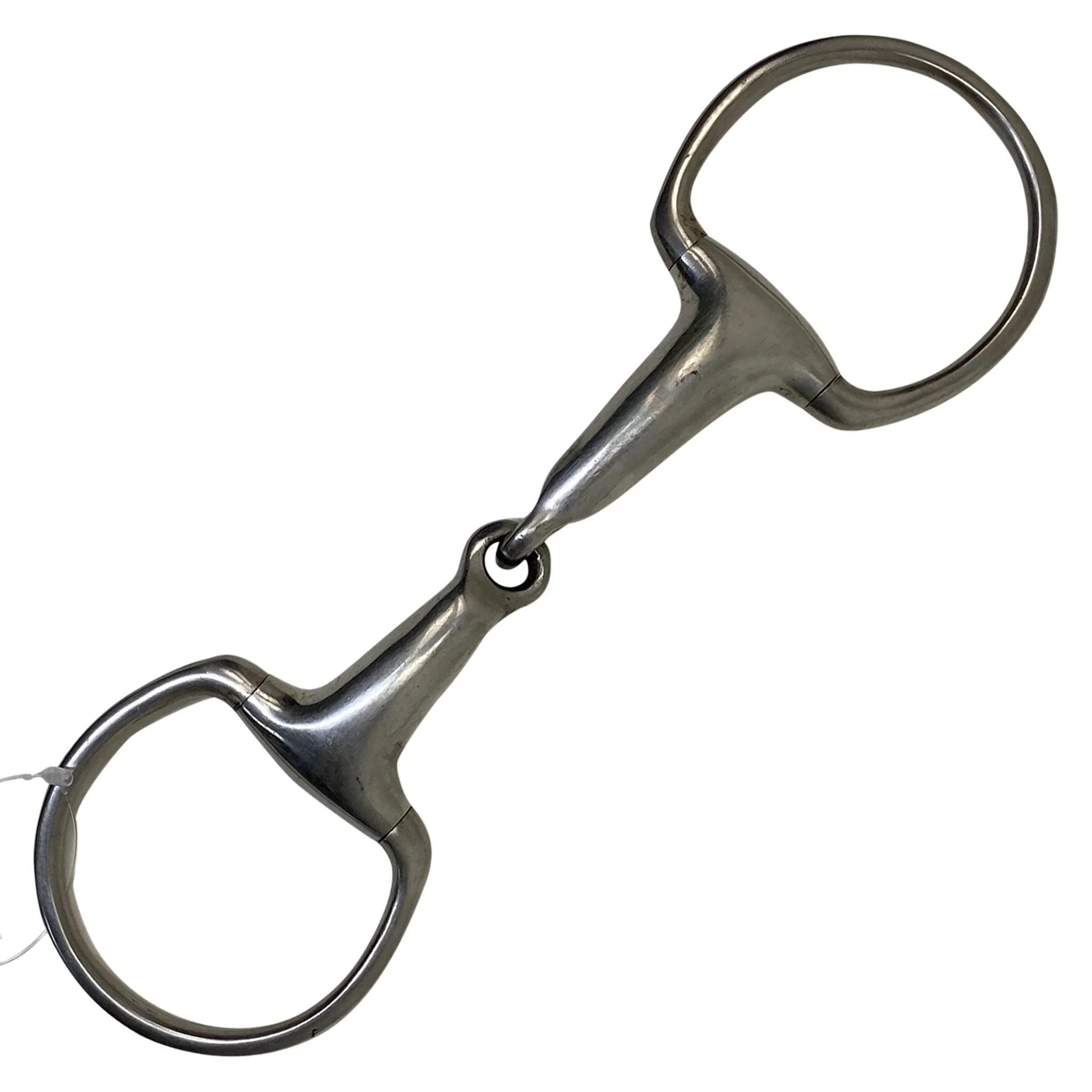 Hollow Mouth Eggbutt Jointed Snaffle in Stainless Steel - 5