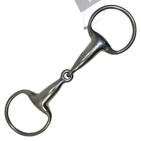 Hollow Mouth Eggbutt Jointed Snaffle in Stainless Steel - 5