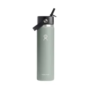 Hydro Flask 24 oz Wide Mouth With Flex Straw Cap - Agave