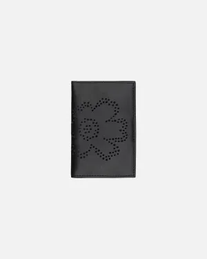 imprint fold wallet unikko - black