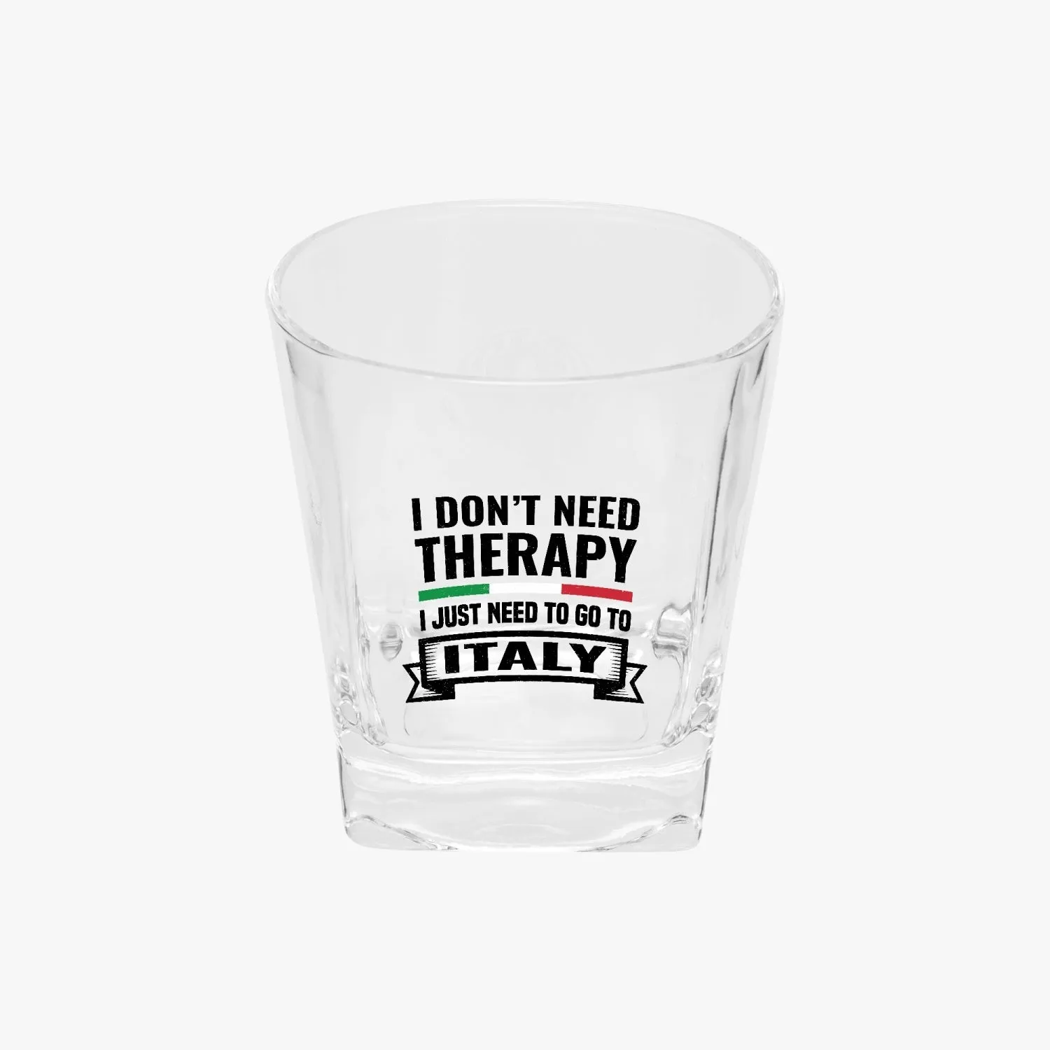 Italy Square Glasses - I don't need therapy