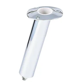 Lees 15 Stainless Steel Swivel Base Flush Mount Rod Holder - Extra Long Tube 2.25 OD X 14.5 Tube [RH579XL]