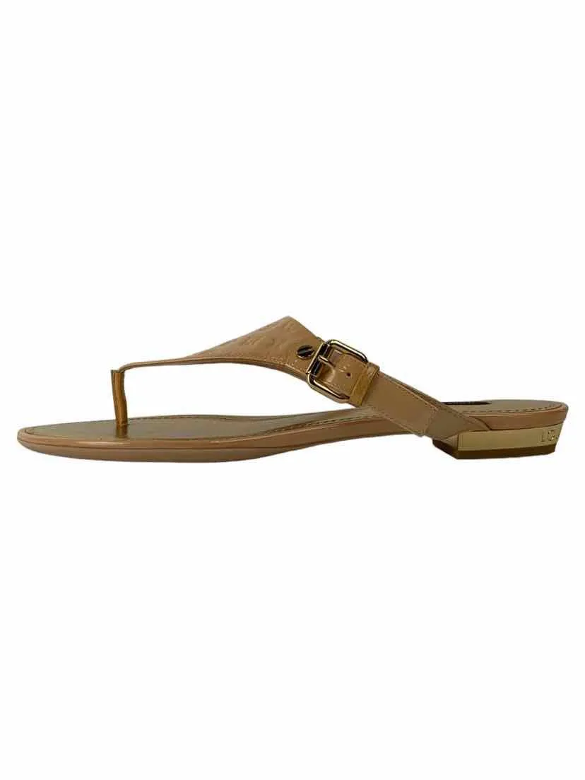 Louis Vuitton Patent Leather Monogram Sandals