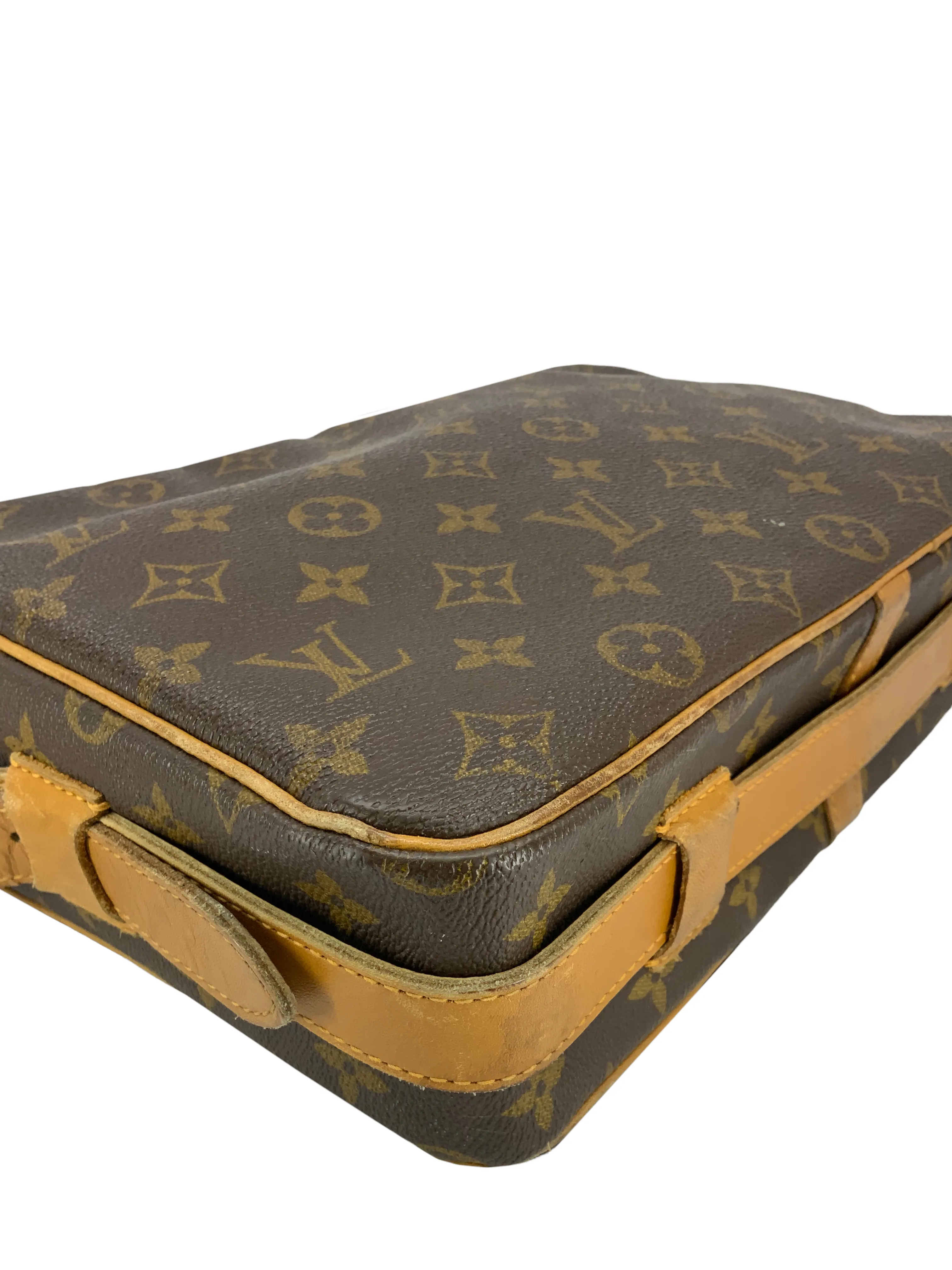 Louis Vuitton Vintage French Company Monogram Canvas Sac Bandouliere 30 Bag