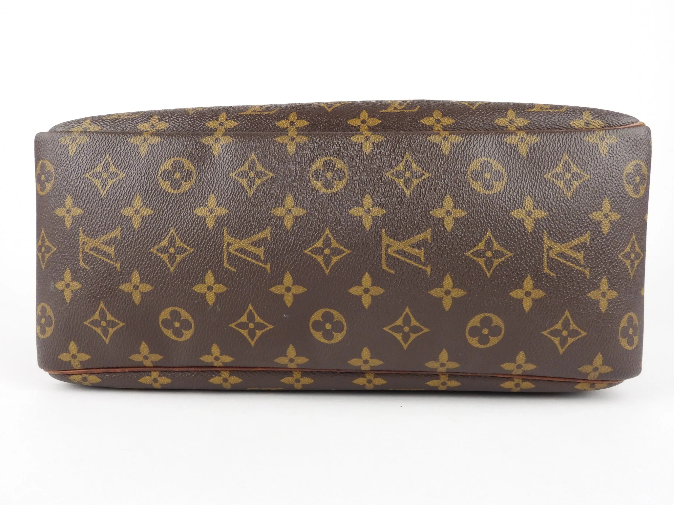 Louis Vuitton Vintage Monogram Coated Canvas Deauville Bowling Bag