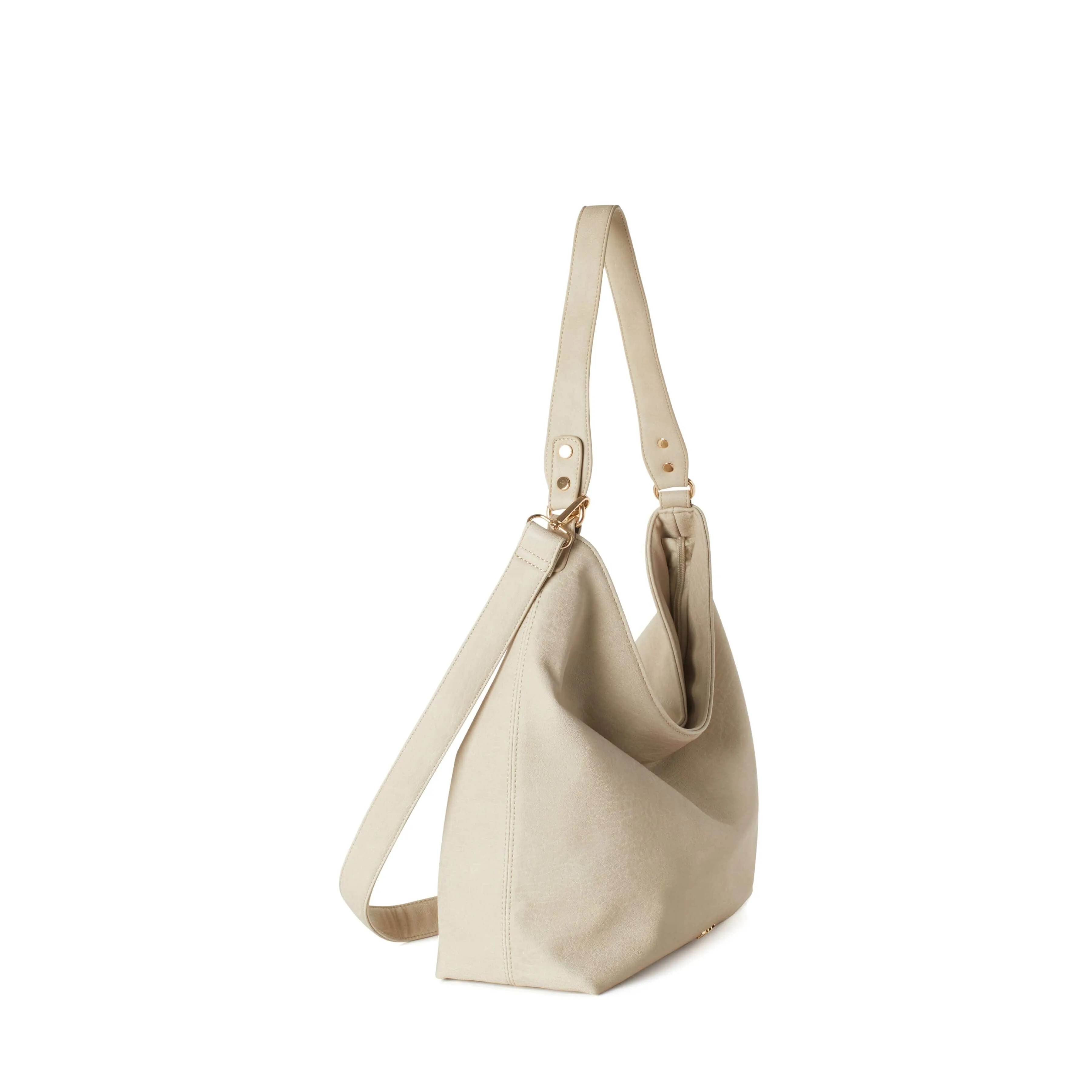 Mary Classic Hobo Bag | Latte