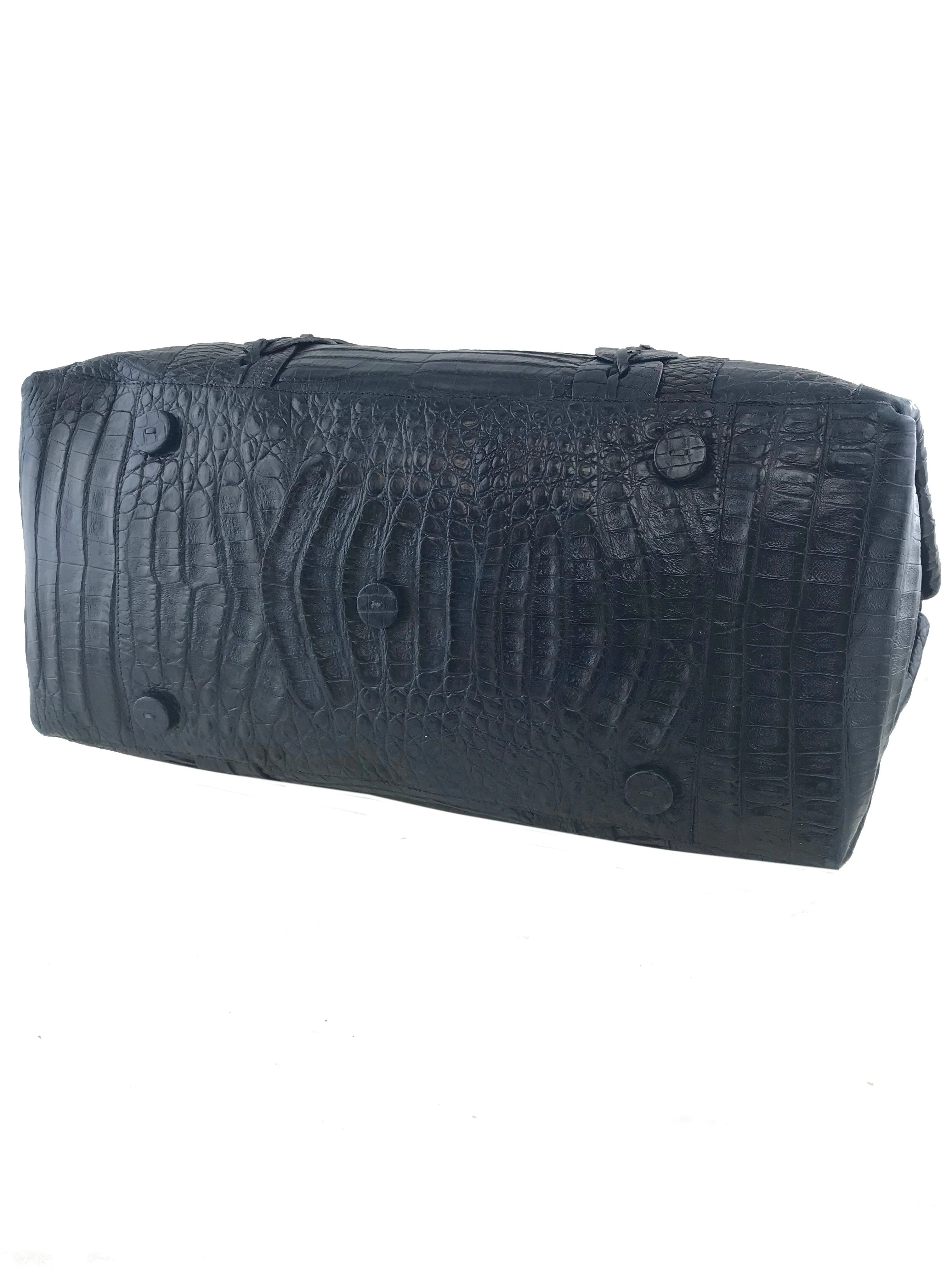 Nancy Gonzalez Large Crocodile Travel Bag