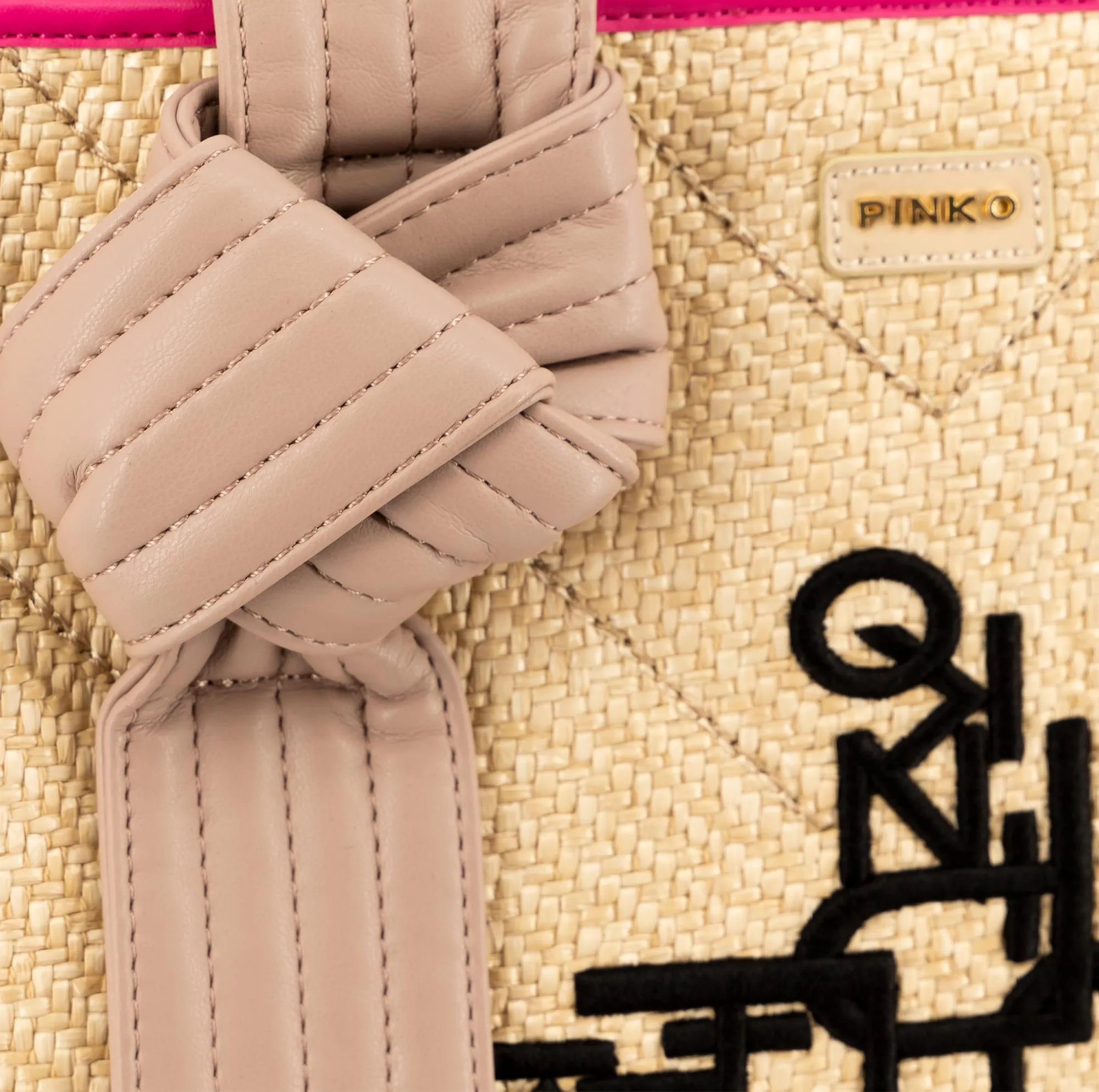 pinko | borsa da spiaggia da donna