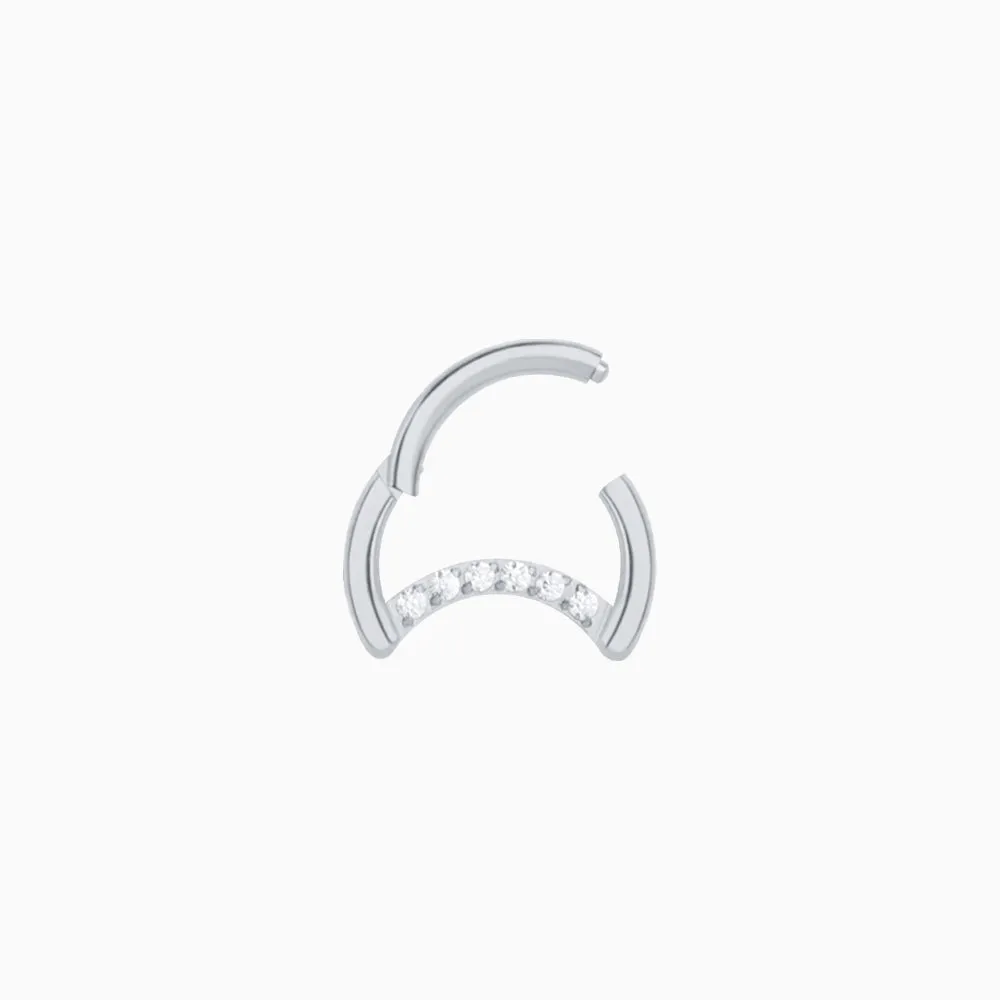 Shining Crescent Clicker Hoop