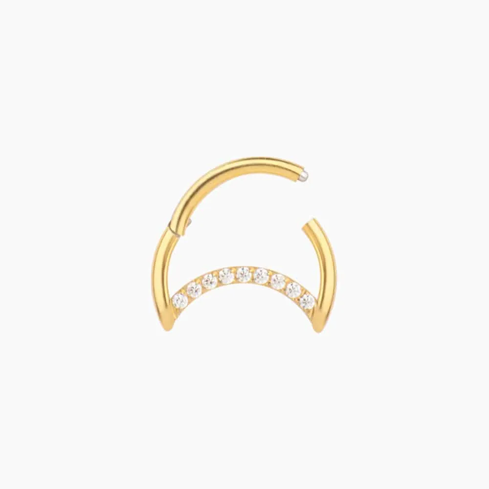 Shining Crescent Clicker Hoop