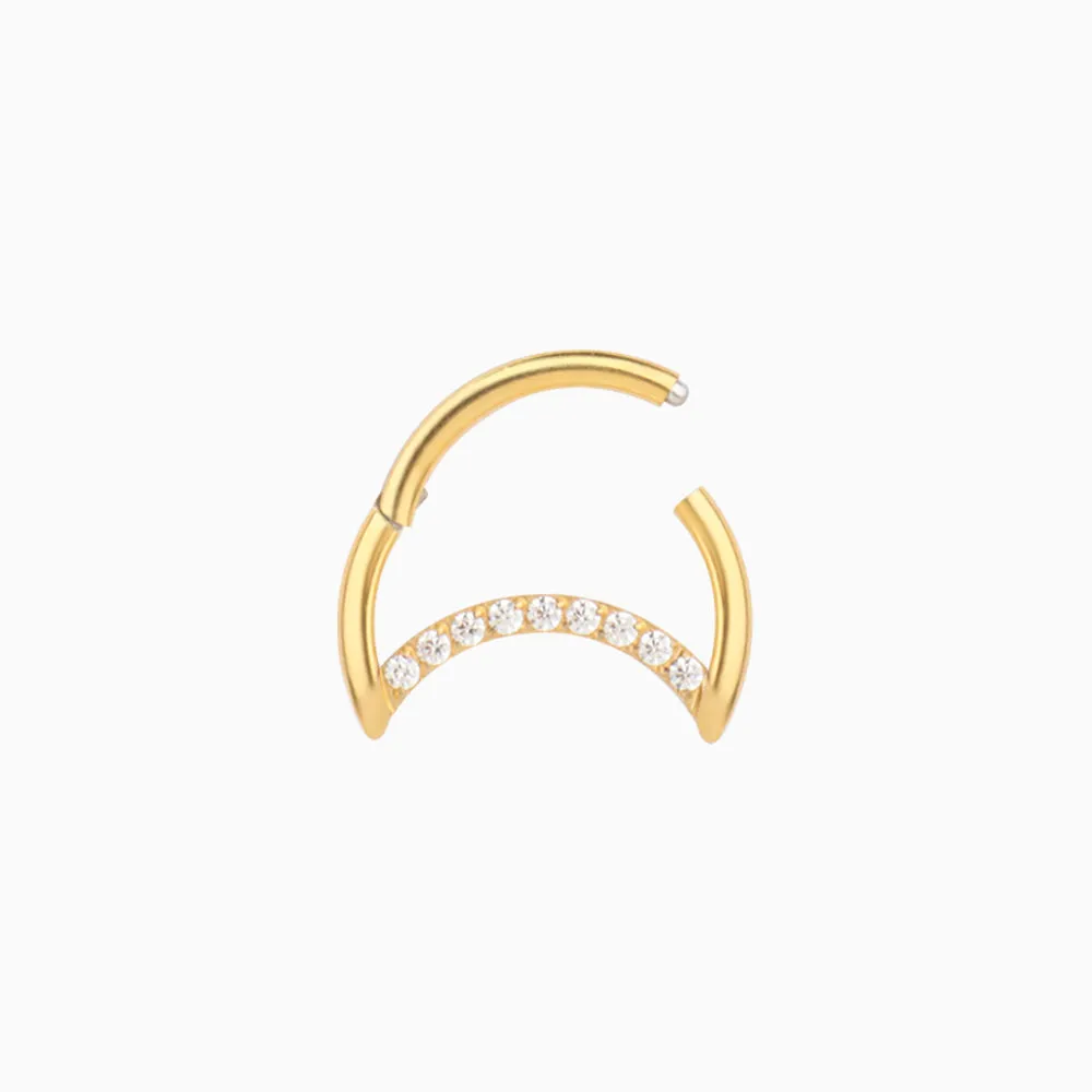 Shining Crescent Clicker Hoop