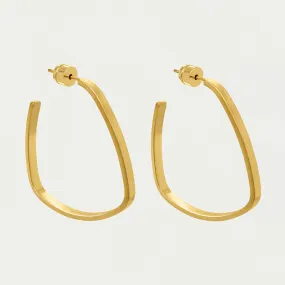 Small Square Hoops