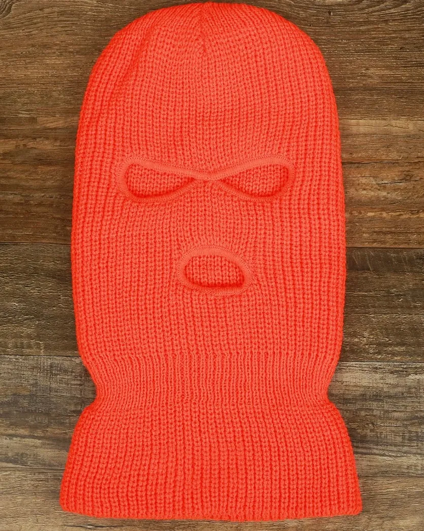 Solid 3-Hole Ski Mask