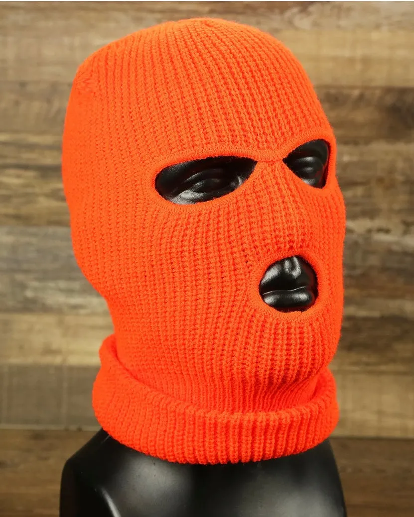 Solid 3-Hole Ski Mask